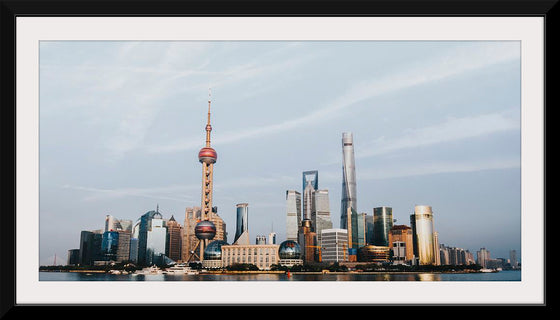 "View of Shanghai and Huangpu River, China"
