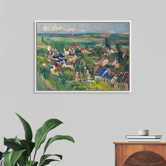 "Auvers, Panoramic View (ca. 1873–1875)", Claude Monet