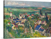 This beautiful print of Claude Monet’s “View of Auvers-sur-Oise” is a must-have for any art lover. The vibrant colors and impressionistic style capture the essence of the French countryside, making it a perfect addition to any home or office. 
