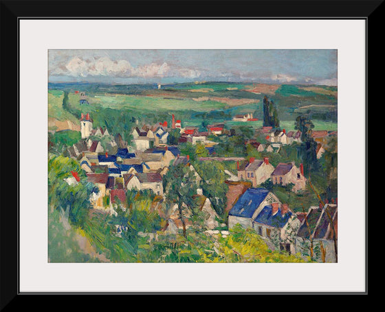 "Auvers, Panoramic View (ca. 1873–1875)", Claude Monet