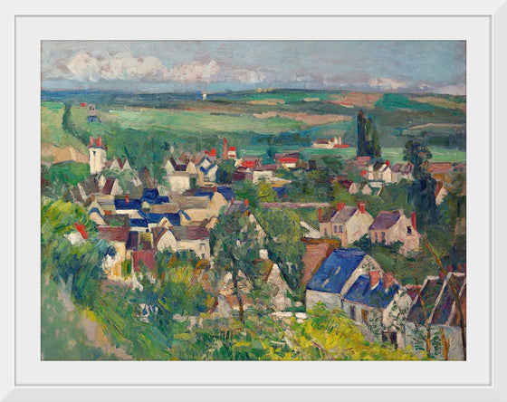"Auvers, Panoramic View (ca. 1873–1875)", Claude Monet