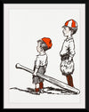 "Two Little Baseball Players"