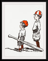 "Two Little Baseball Players"