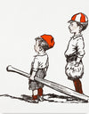 "Two Little Baseball Players"