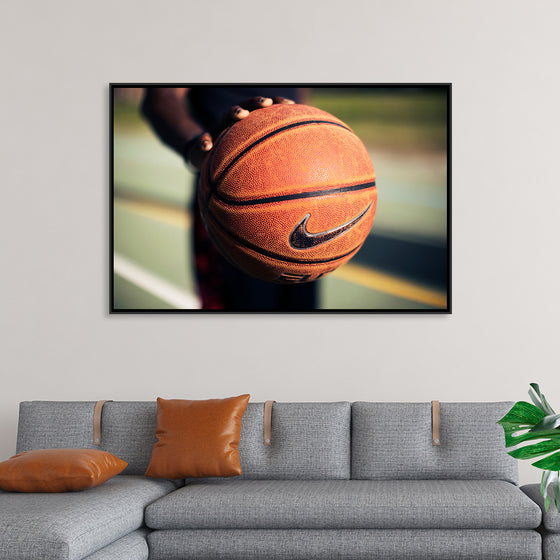 "Palming a basketball", chelsea ferenando