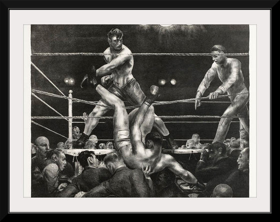 "Dempsey and Firpo", George Wesley Bellows
