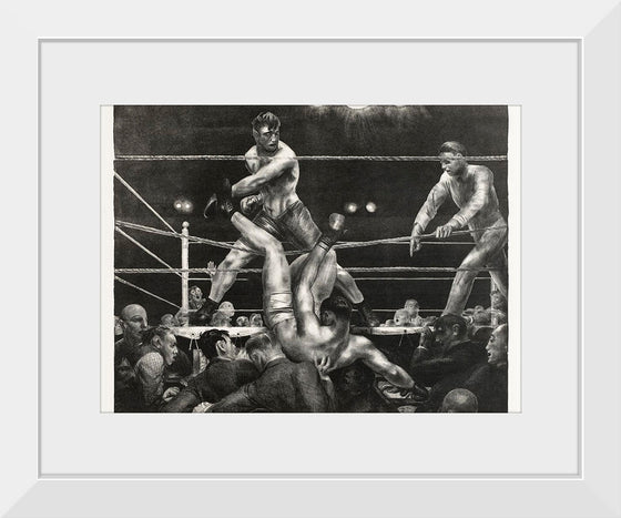 "Dempsey and Firpo", George Wesley Bellows