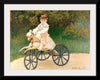 "Jean Monet on His Hobby Horse", Claude Monet