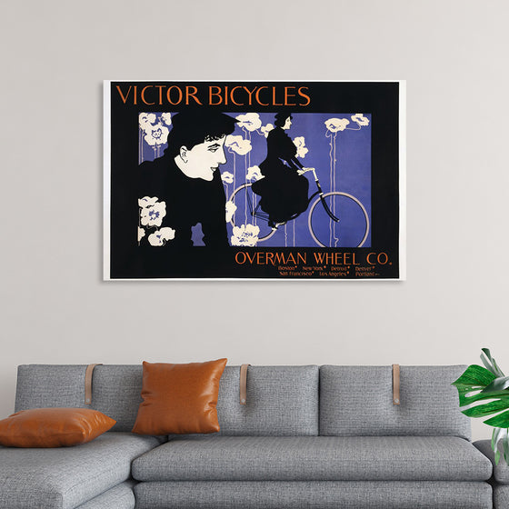 "Victor Bicycles Overman Wheel Co. (1896)", Will Bradley
