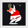 "Character Illustration of a Female Tennis Player"