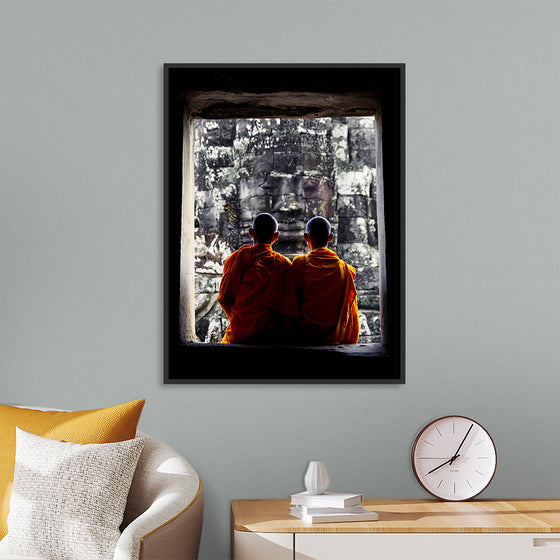 "Monks at Angkor Wat, Siam Reap, Cambodia"