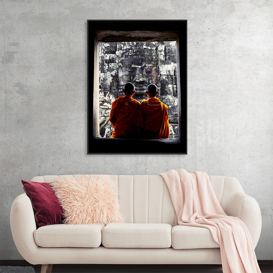 "Monks at Angkor Wat, Siam Reap, Cambodia"