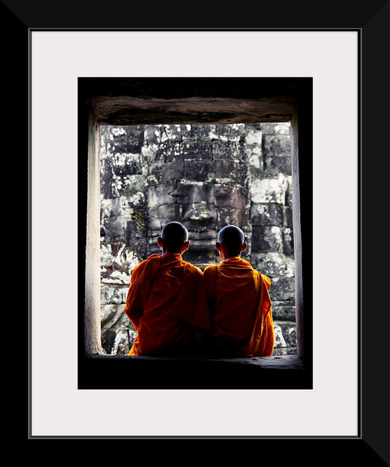 "Monks at Angkor Wat, Siam Reap, Cambodia"