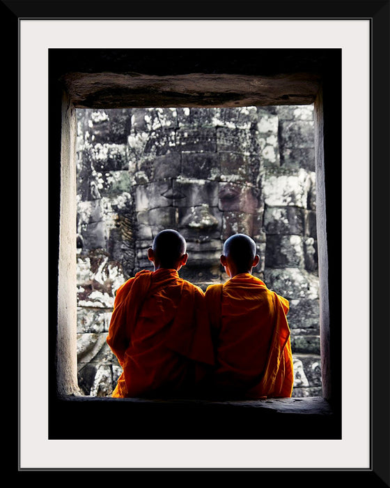 "Monks at Angkor Wat, Siam Reap, Cambodia"