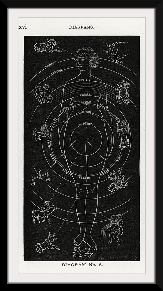 "Diagram No.6", Hiram Erastus Butler