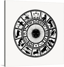  Step into the mystical world of astrology with our “Zodiac Wheel” print, a captivating piece that seamlessly blends ancient symbolism with contemporary artistry. Each zodiac sign is intricately depicted, inviting viewers to explore the stars’ influence on our lives. The monochromatic palette exudes elegance, making it a versatile addition to any space.