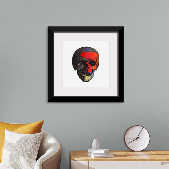 "Colorful skull"