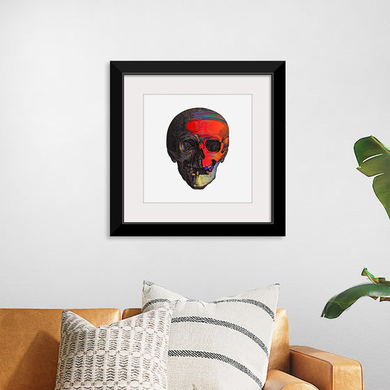 "Colorful skull"