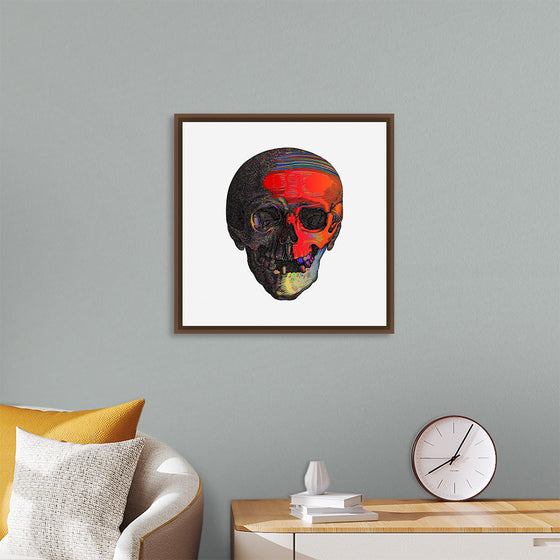 "Colorful skull"