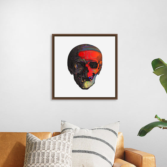 "Colorful skull"