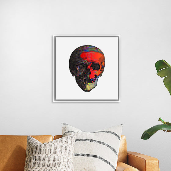 "Colorful skull"