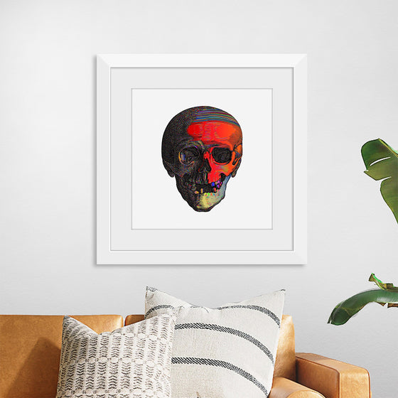 "Colorful skull"