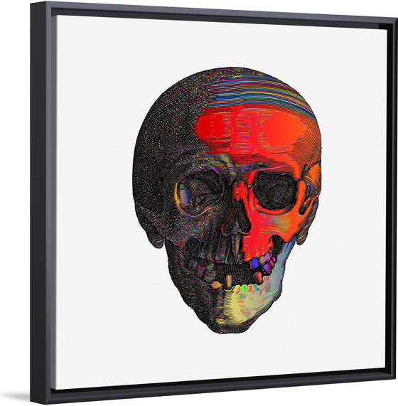 "Colorful skull"