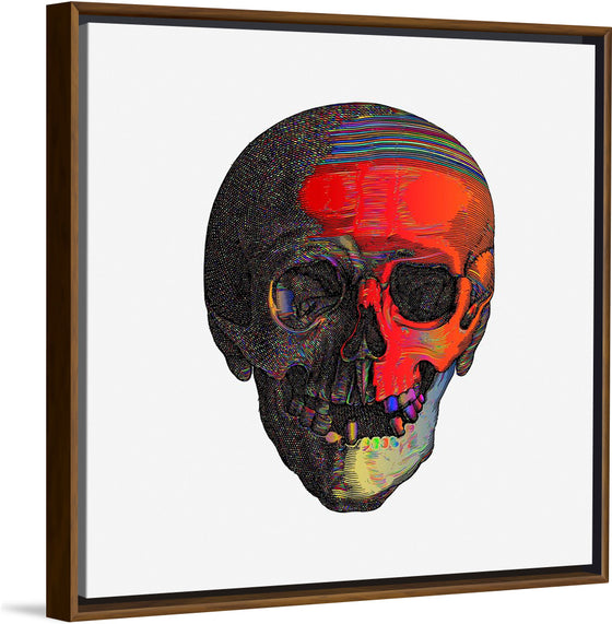 "Colorful skull"