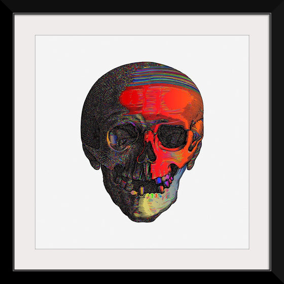 "Colorful skull"