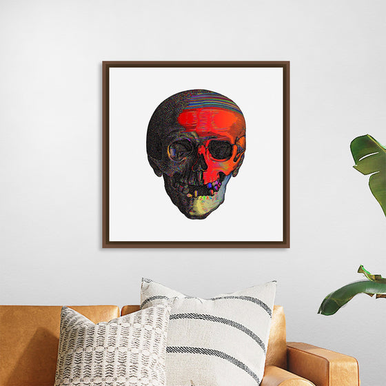 "Colorful skull"