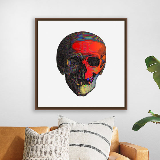 "Colorful skull"