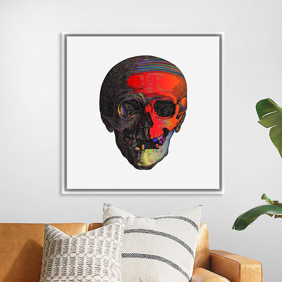 "Colorful skull"