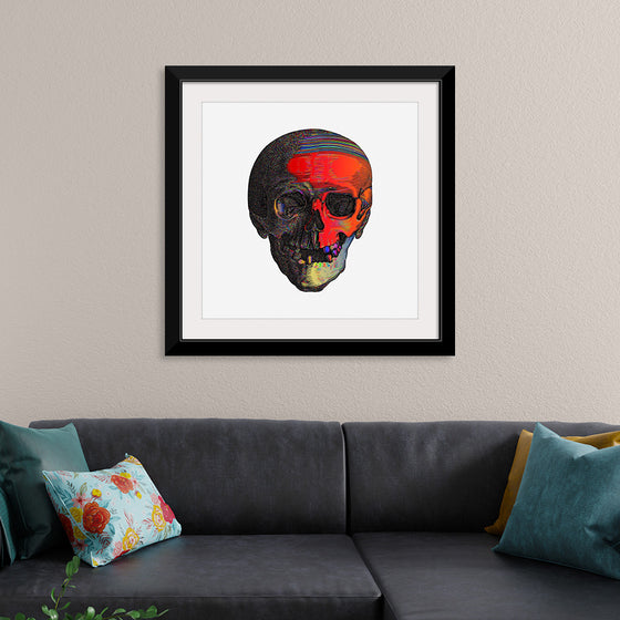 "Colorful skull"