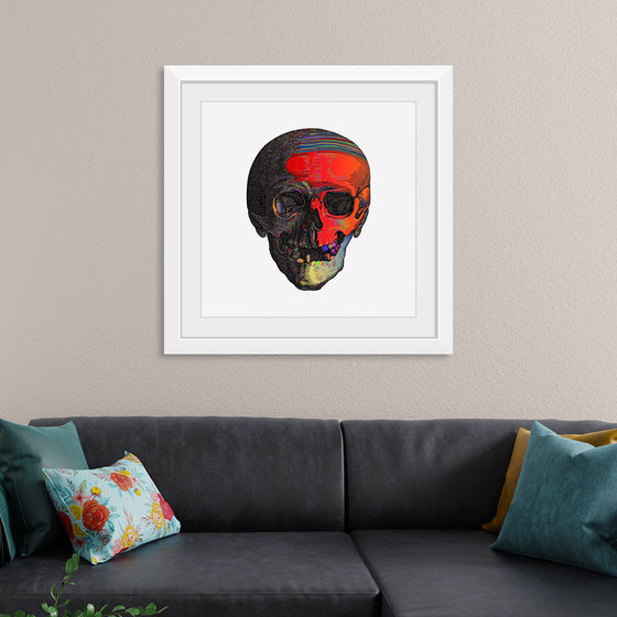 "Colorful skull"