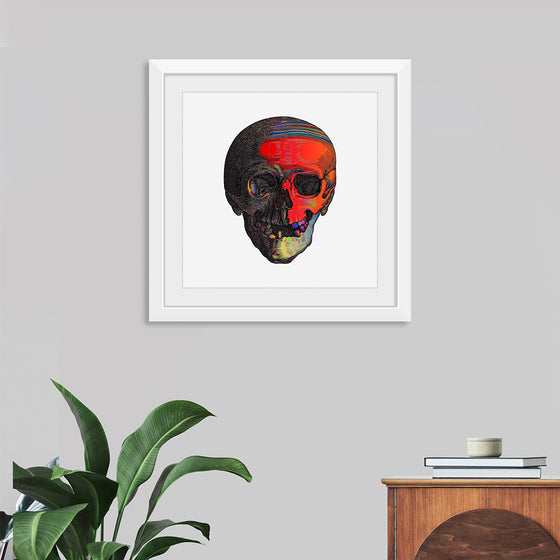 "Colorful skull"