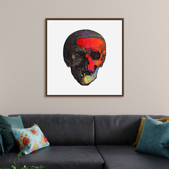 "Colorful skull"