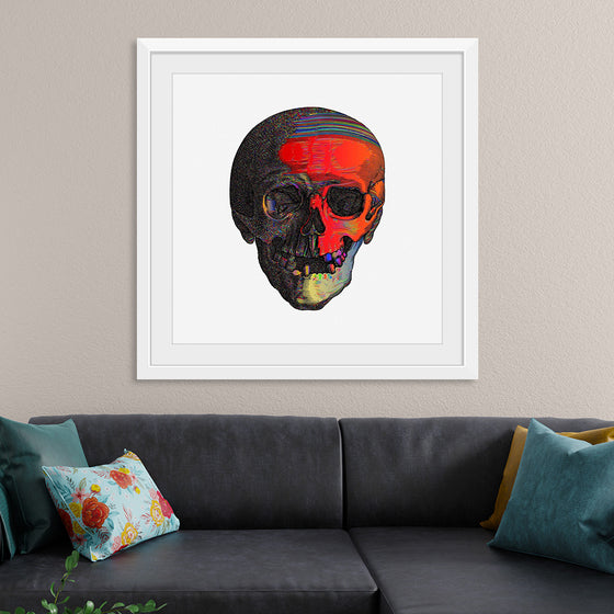 "Colorful skull"