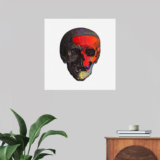 "Colorful skull"