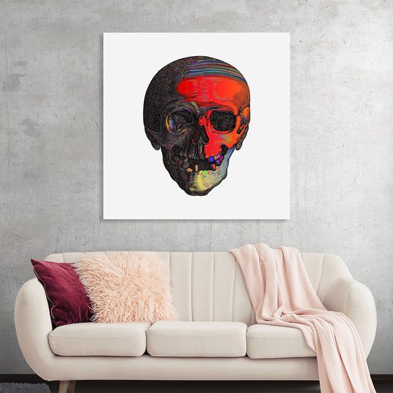 "Colorful skull"
