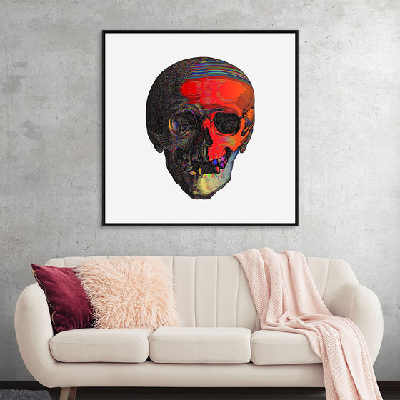 "Colorful skull"