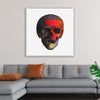 "Colorful skull"