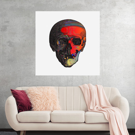 "Colorful skull"