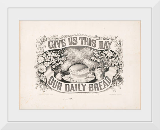 "Give Us this Day our Daily Bread (1872)", Currier & Ives