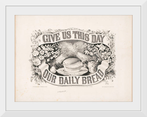 "Give Us this Day our Daily Bread (1872)", Currier & Ives