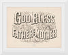 "God Bless Father and Mother (1876)", Currier & Ives