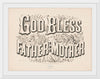 "God Bless Father and Mother (1876)", Currier & Ives