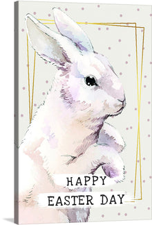  Immerse yourself in the soul-stirring “Watercolor Easter Bunny,” a print that captures the essence of spring and renewal. Every brushstroke brings to life the gentle, yet expressive eyes of an Easter bunny, rendered in soft pastel hues that evoke a sense of calm and wonder. 