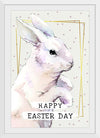 "Watercolor Easter bunny"