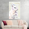 "Watercolor Easter bunny"