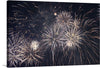 “Fireworks, New Year, celebration” is a stunning print that captures the beauty and excitement of a fireworks display. 